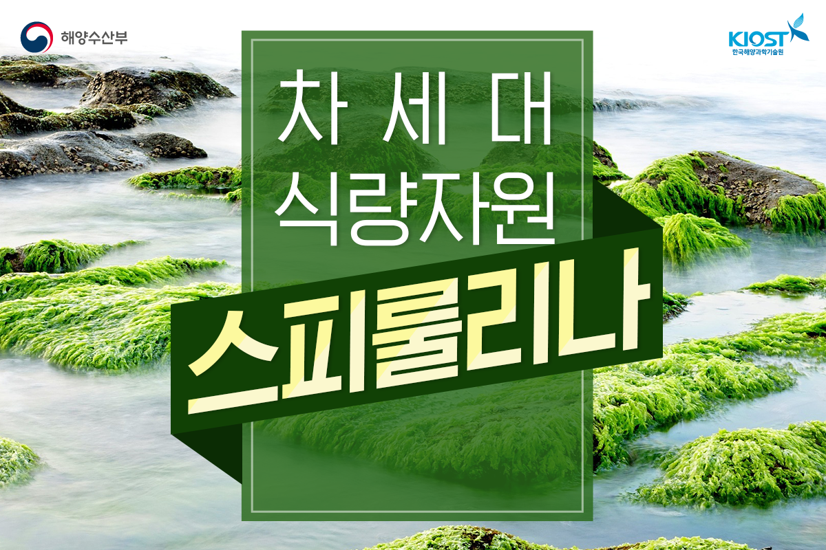 
						차세대 식량자원, 스피룰리나!
						
						